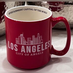 Red Los Angeles City Mug - NWT